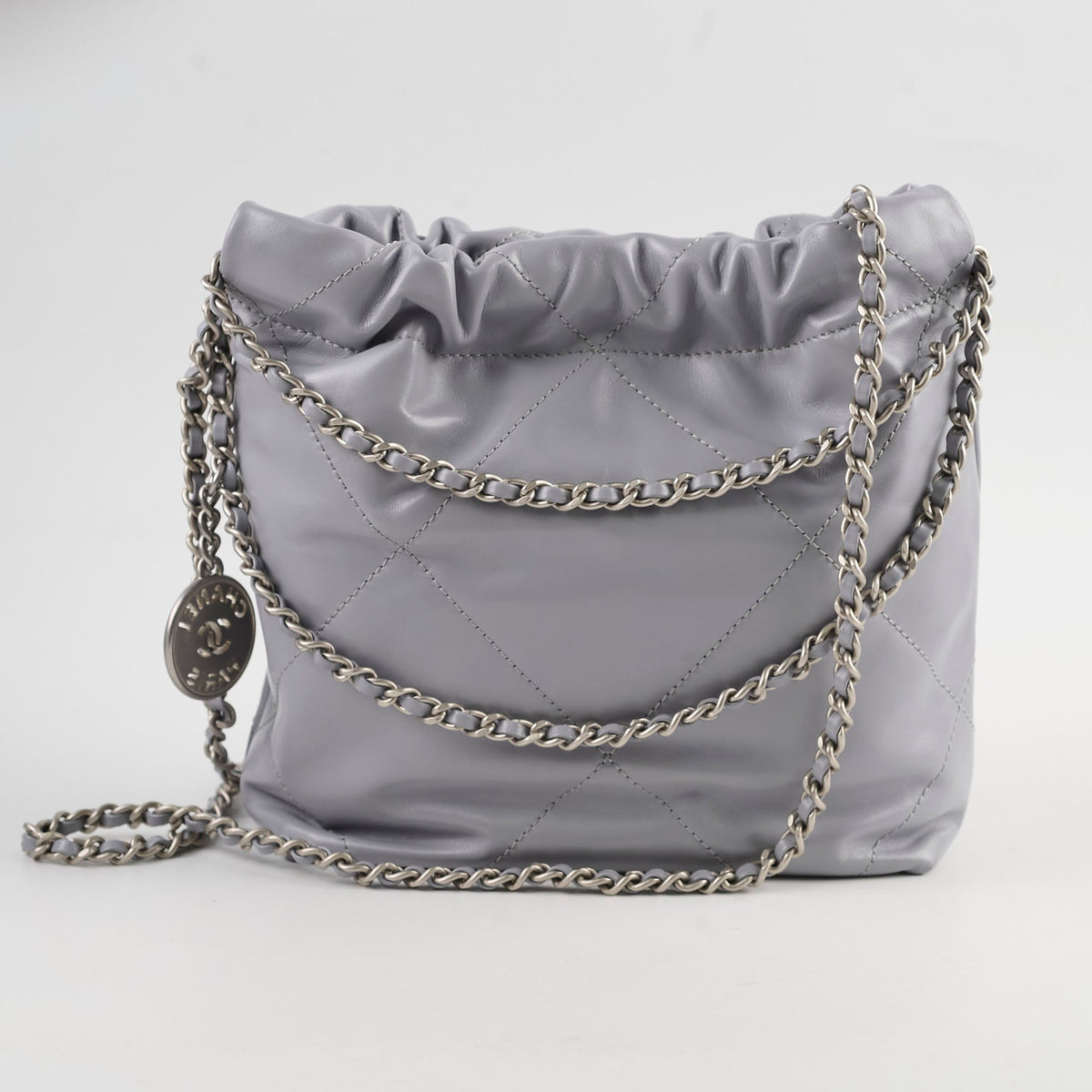 Chanel Mini 22 Grey (microchip) - photo 2