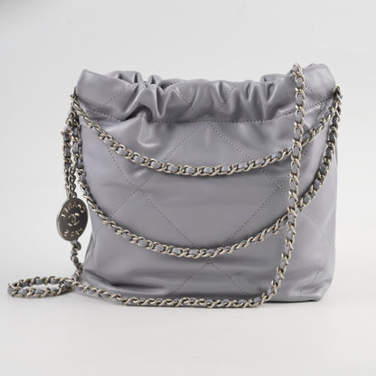 Chanel Mini 22 Grey (microchip) - photo 2