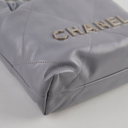 Chanel Mini 22 Grey (microchip) - photo 6