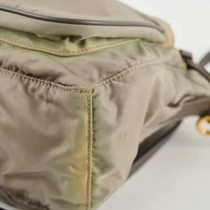 Prada Nylon Shoulder Bag Khaki Green - photo 9