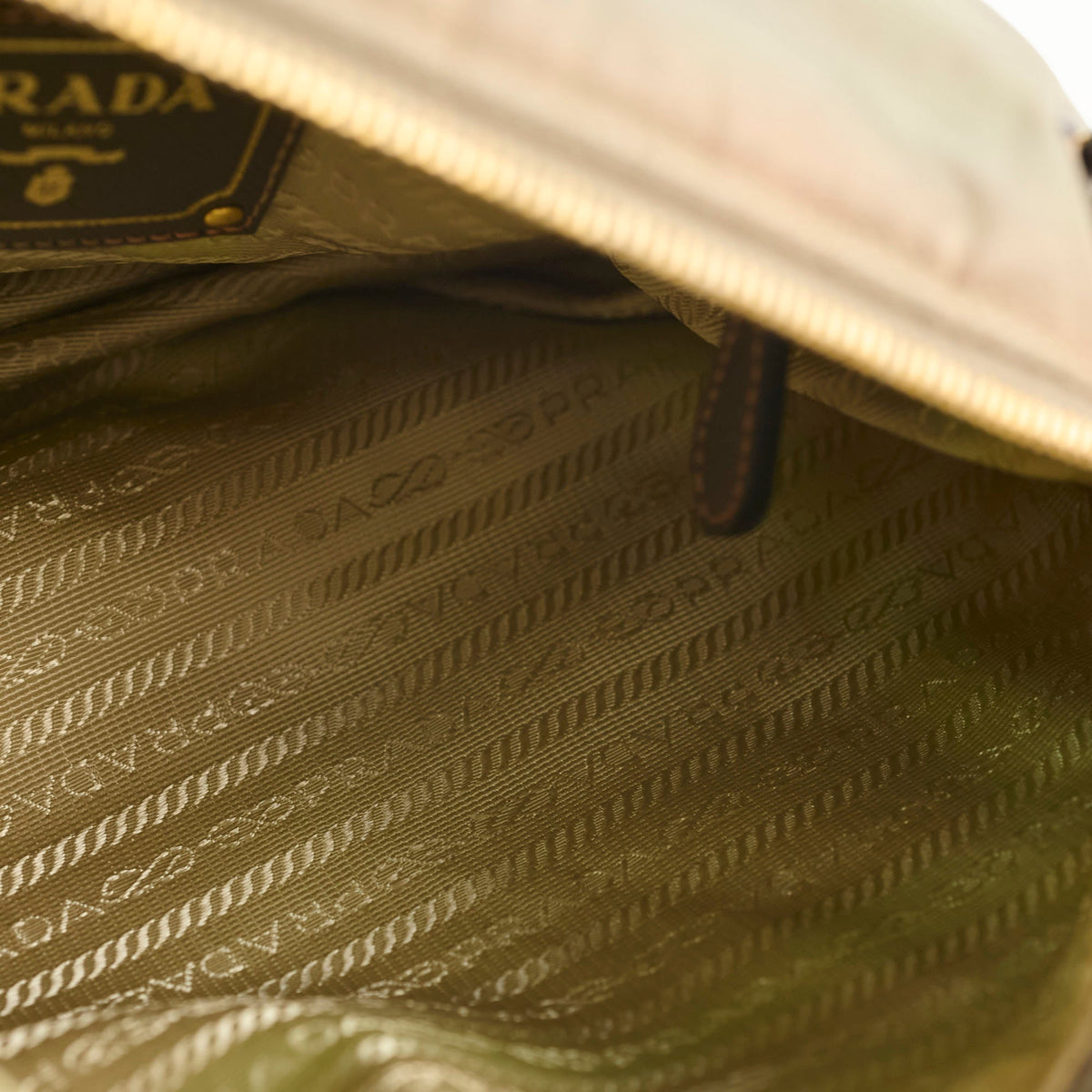Prada Nylon Shoulder Bag Khaki Green - photo 5