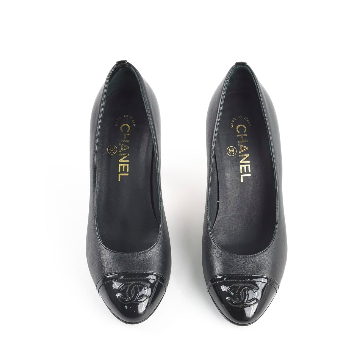 Chanel Black Heels Size 36.5 - photo 2