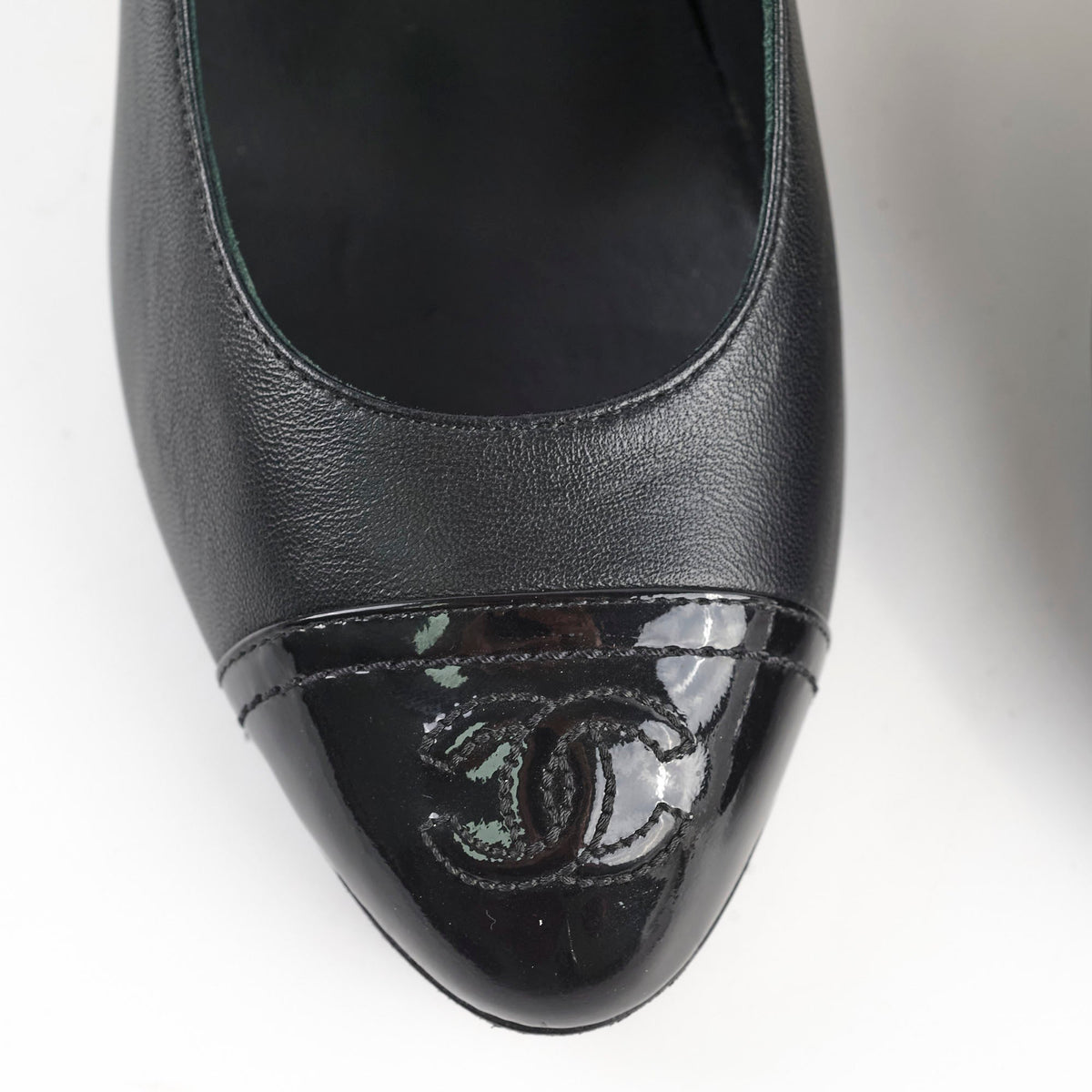 Chanel Black Heels Size 36.5 - photo 9