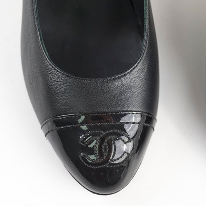 Chanel Black Heels Size 36.5 - photo 9