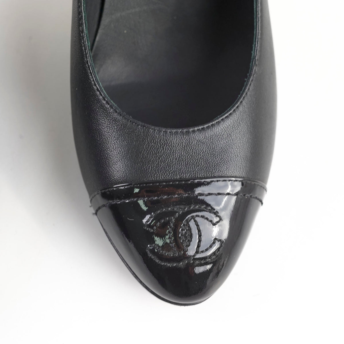 Chanel Black Heels Size 36.5 - photo 8