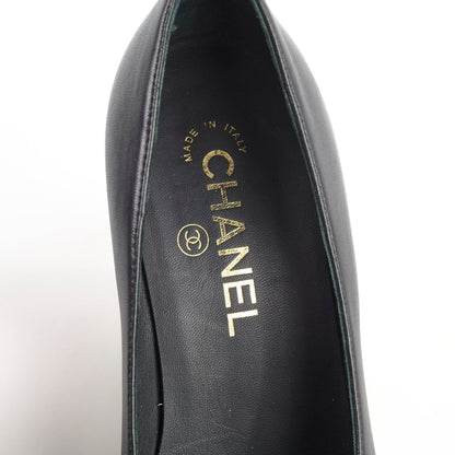 Chanel Black Heels Size 36.5 - photo 7