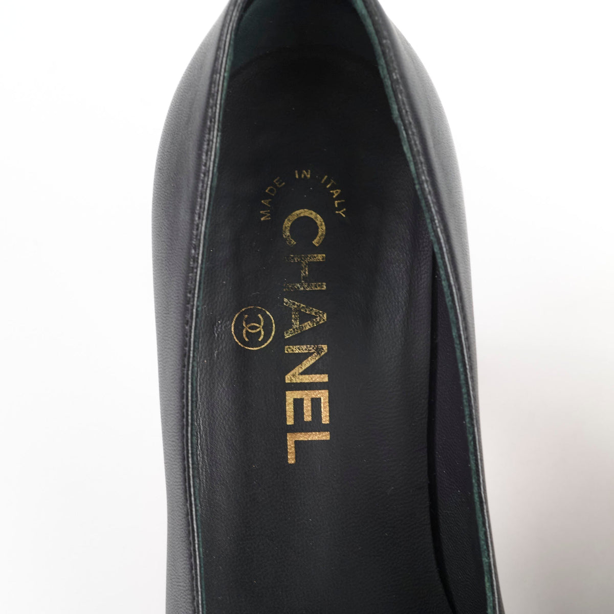Chanel Black Heels Size 36.5 - photo 6