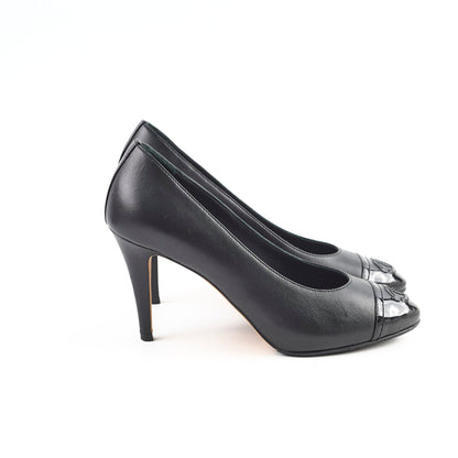 Chanel Black Heels Size 36.5 - photo 3