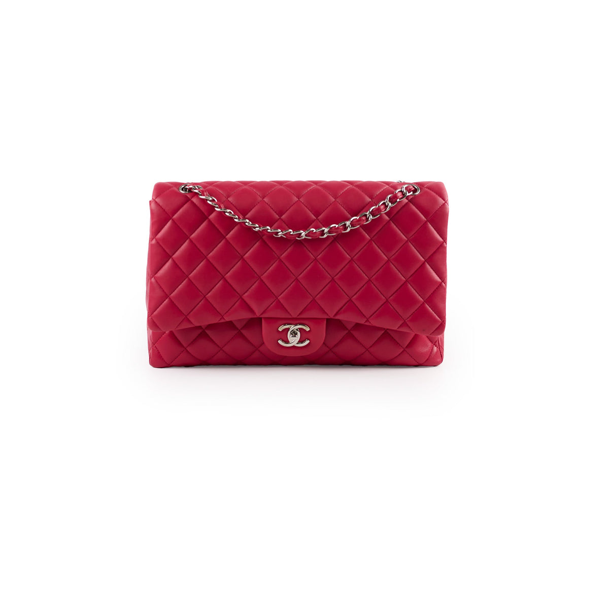 Chanel Maxi Flap Hot Pink - photo 1