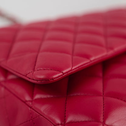 Chanel Maxi Flap Hot Pink - photo 13