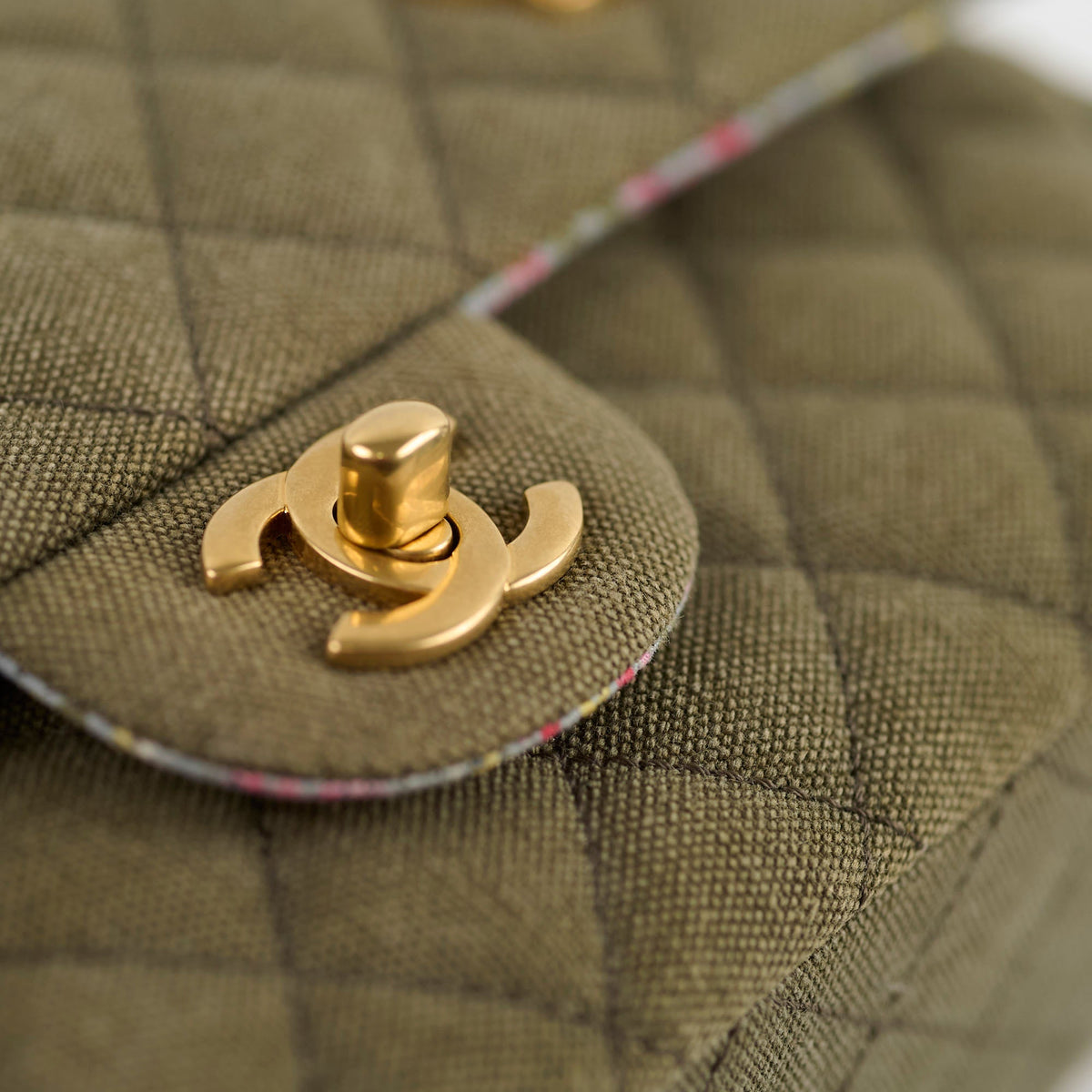Chanel Medium M/L Classic Flap Khaki Denim - photo 19
