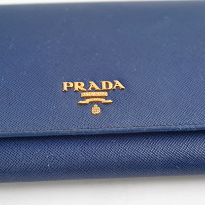 Prada Blue Wallet On Chain - photo 14