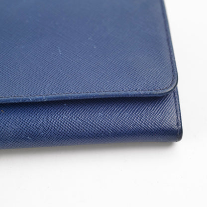 Prada Blue Wallet On Chain - photo 12