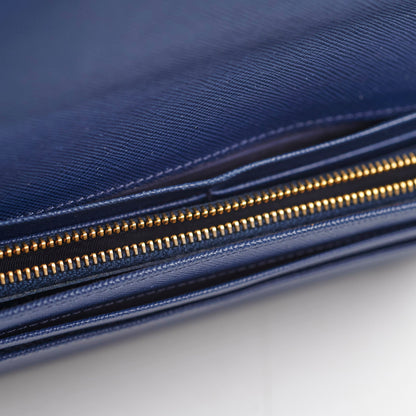 Prada Blue Wallet On Chain - photo 9