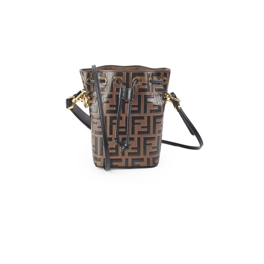 Fendi Mon Tresor Brown Leather Bag - photo 1