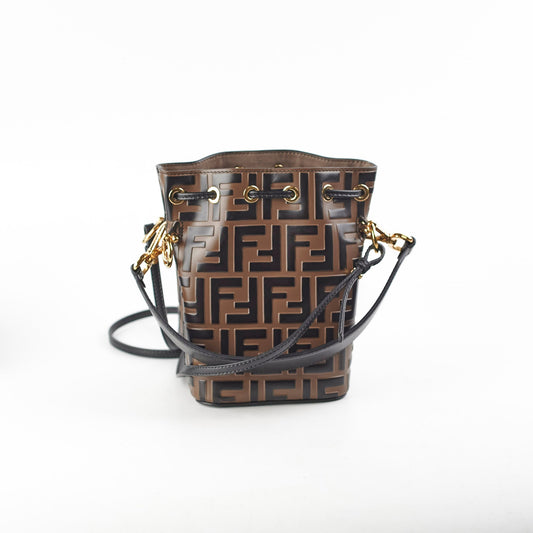 Fendi Mon Tresor Brown Leather Bag - photo 2