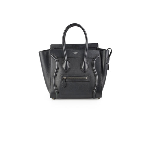 Celine Micro Luggage Black Bag - photo 1