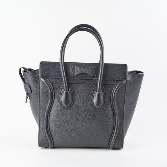Celine Micro Luggage Black Bag - photo 2
