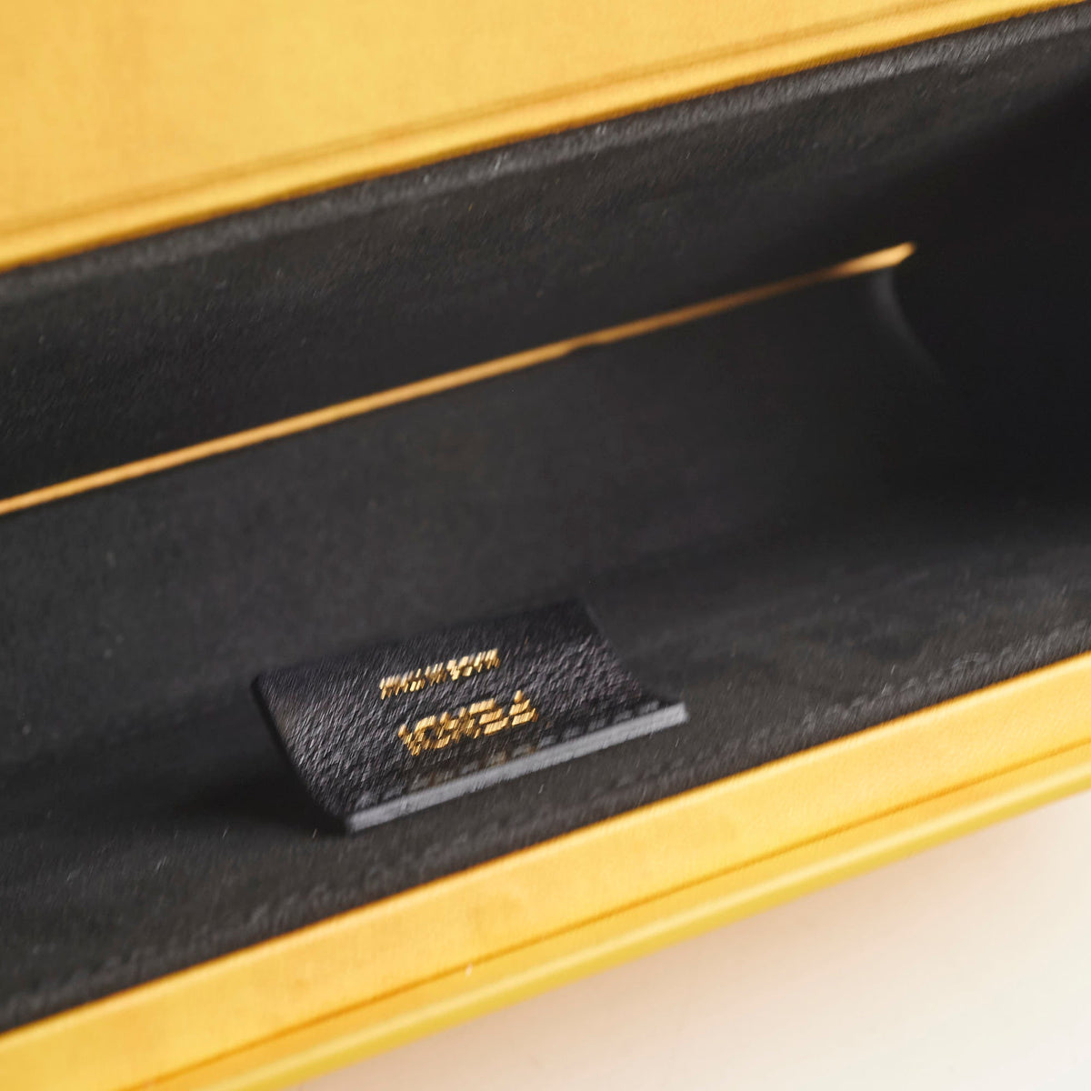Fendi Horizontal Box Shoulder Bag Yellow - photo 8