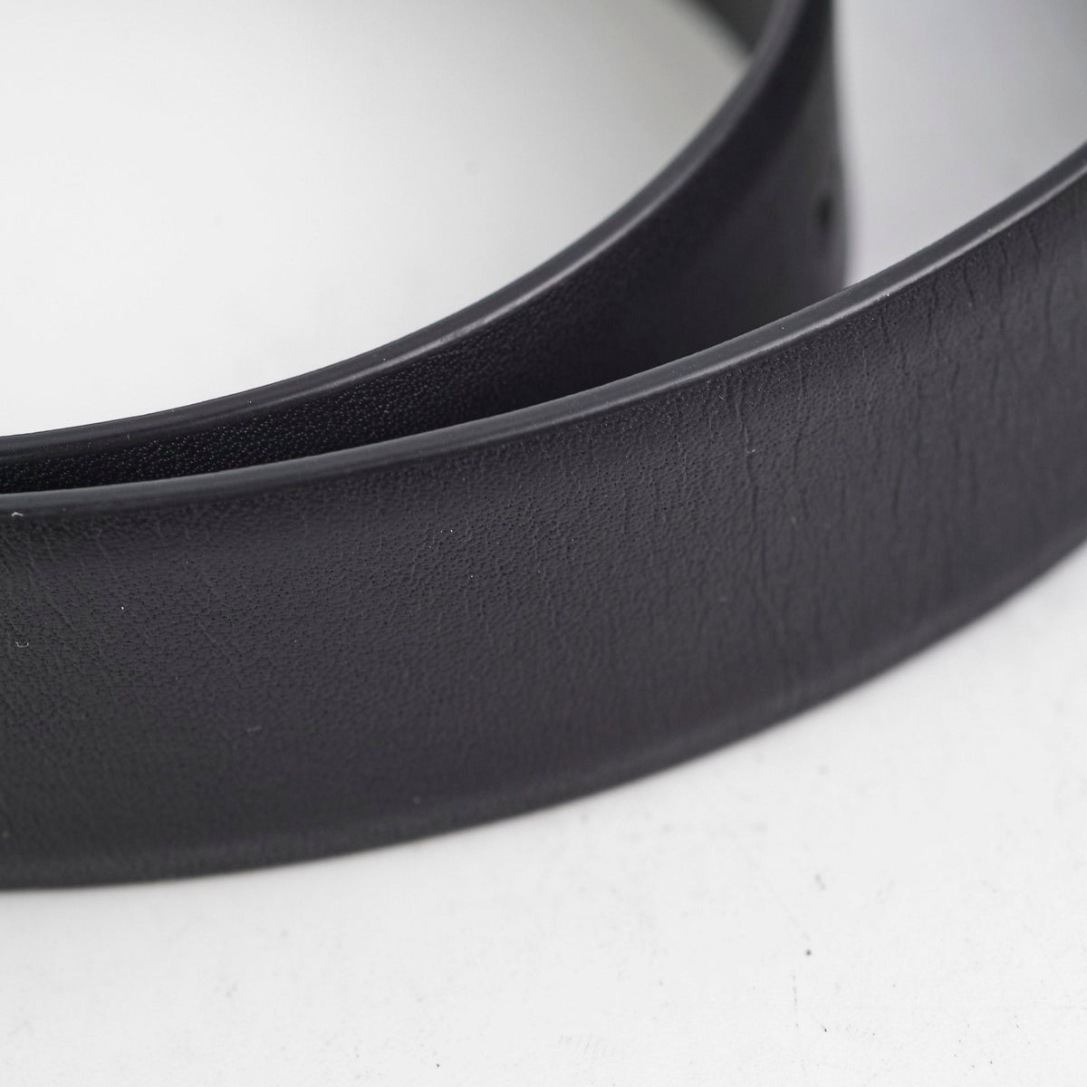 Chanel Gold Rhinestone Black Belt Size 80cm - photo 3