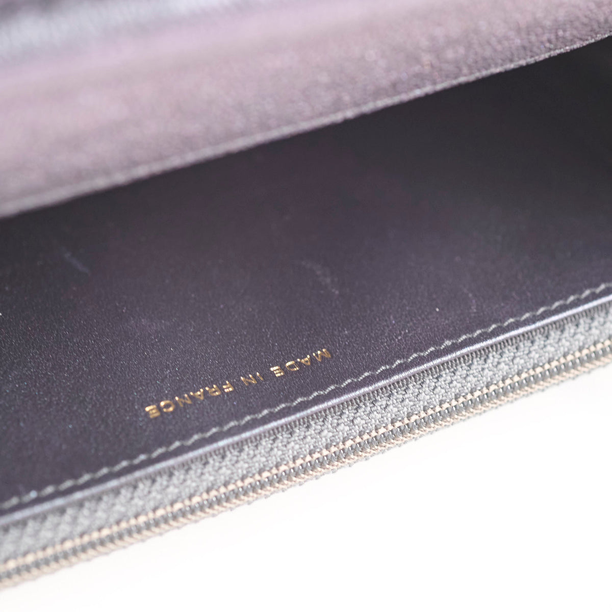 Chanel Wallet on Chain WOC Caviar Iridescence Black - photo 6