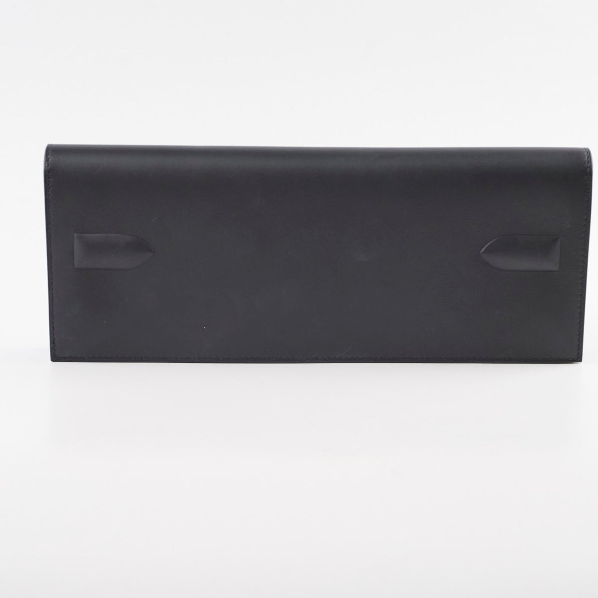 Hermes 29 Birkin Shadow Cut Clutch Noir B Stamp - photo 2