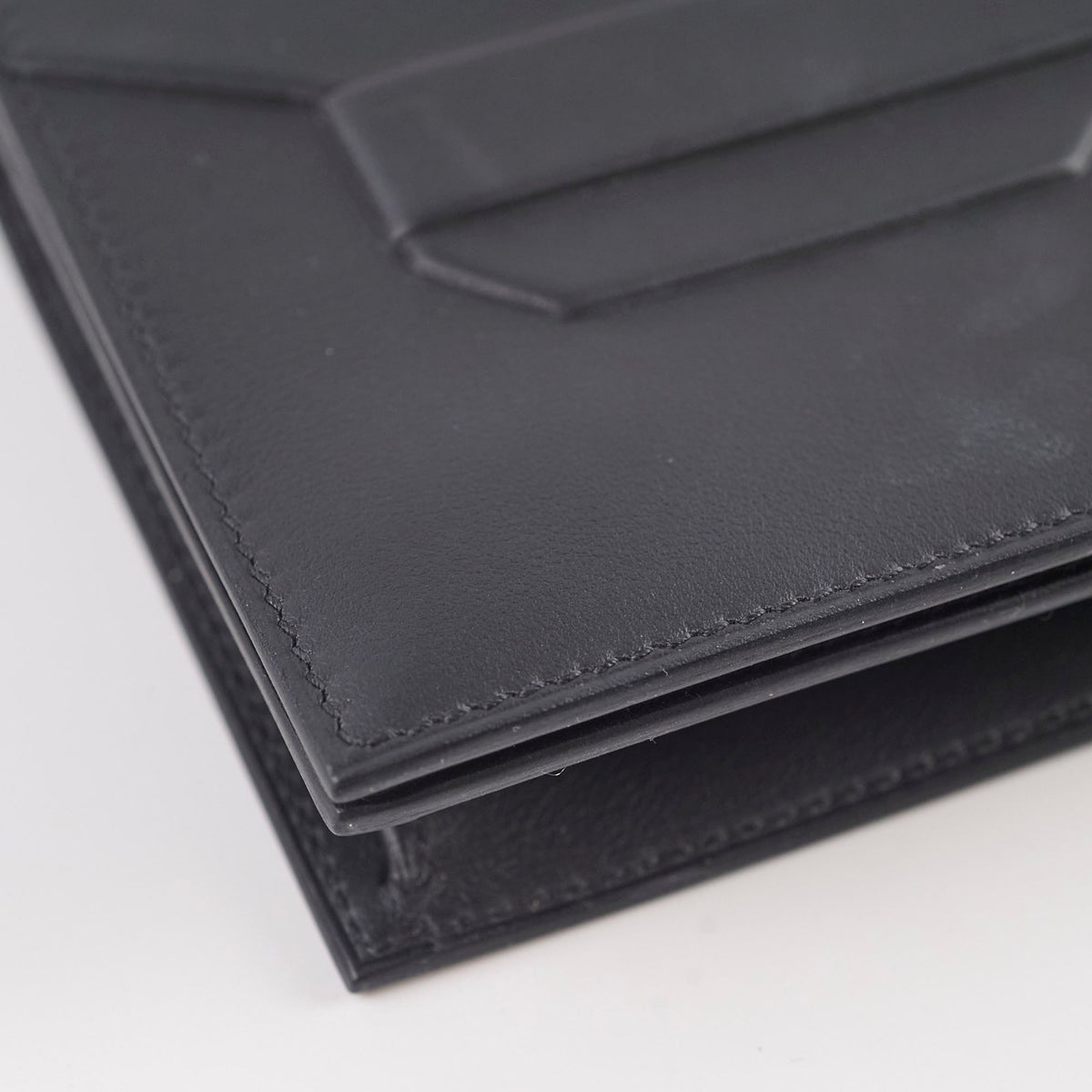 Hermes 29 Birkin Shadow Cut Clutch Noir B Stamp - photo 11