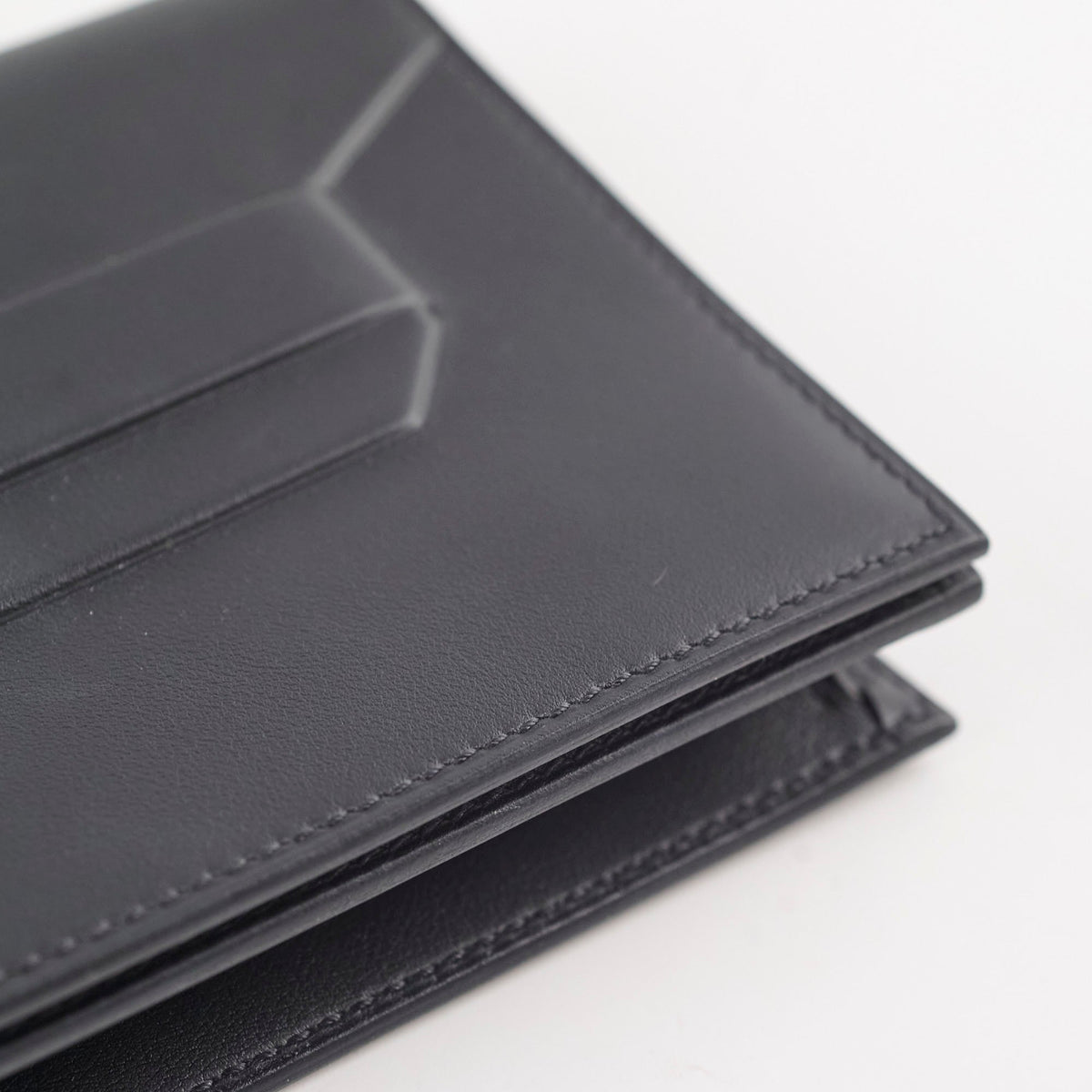 Hermes 29 Birkin Shadow Cut Clutch Noir B Stamp - photo 10
