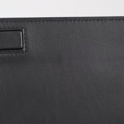 Hermes 29 Birkin Shadow Cut Clutch Noir B Stamp - photo 7
