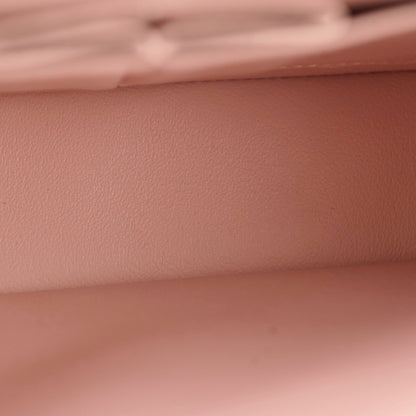 Chanel Small Classic Double Flap Rose Clair Caviar - photo 5