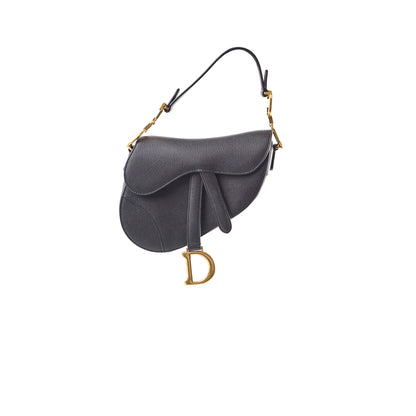 Christian Dior Mini Saddle Bag Black - photo 1