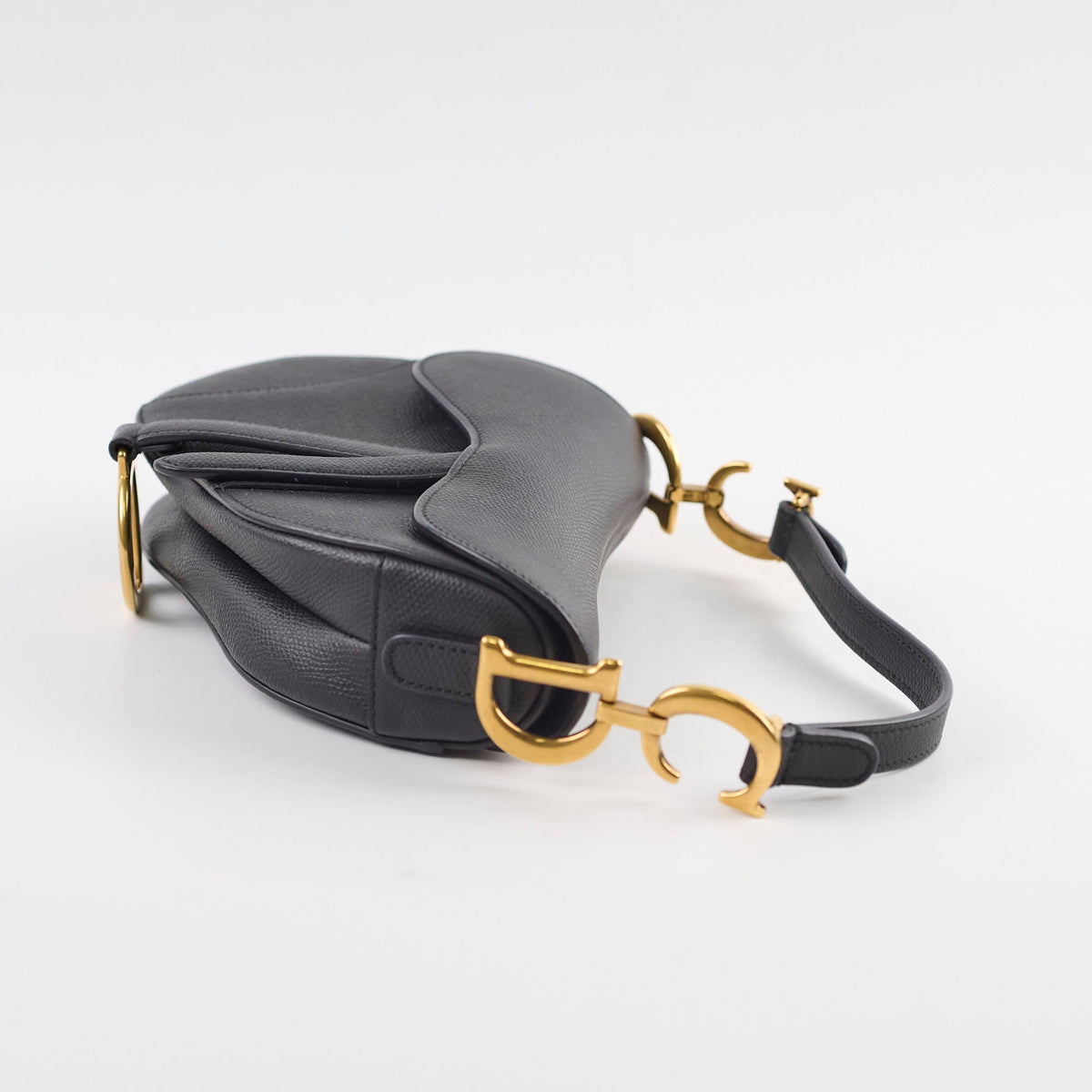 Christian Dior Mini Saddle Bag Black - photo 4