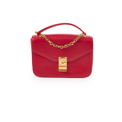 Celine Red C Logo Bag Smooth Calfskin - photo 1