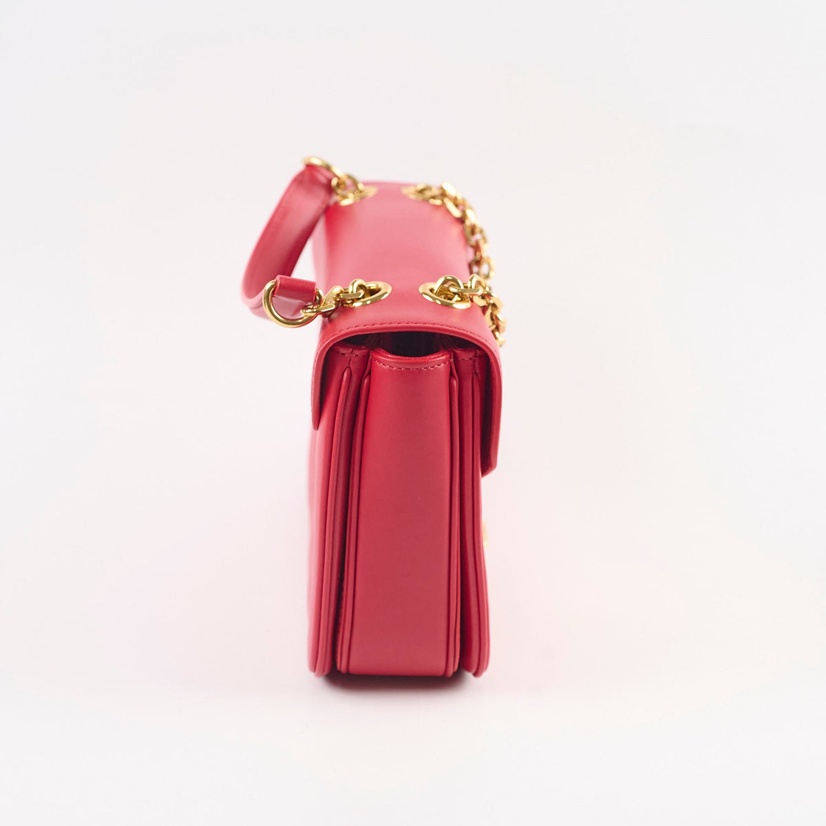 Celine Red C Logo Bag Smooth Calfskin - photo 3