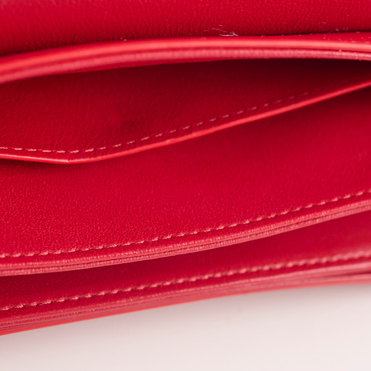 Celine Red C Logo Bag Smooth Calfskin - photo 7