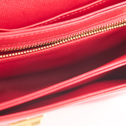 Celine Red C Logo Bag Smooth Calfskin - photo 4