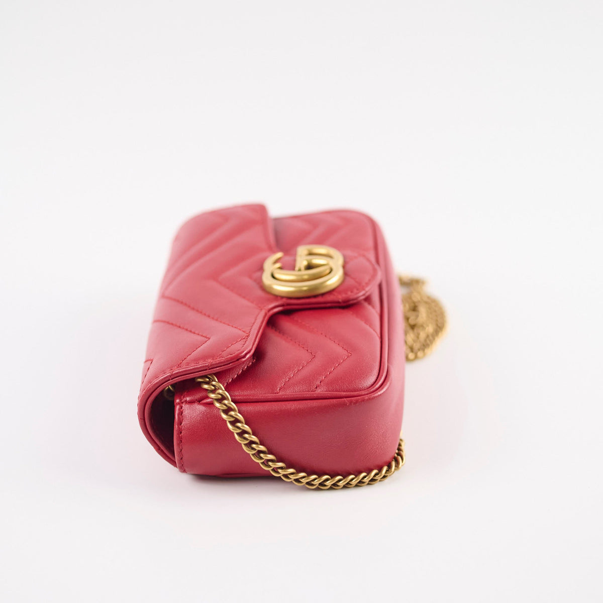 Gucci Supermini Marmont Red - photo 3