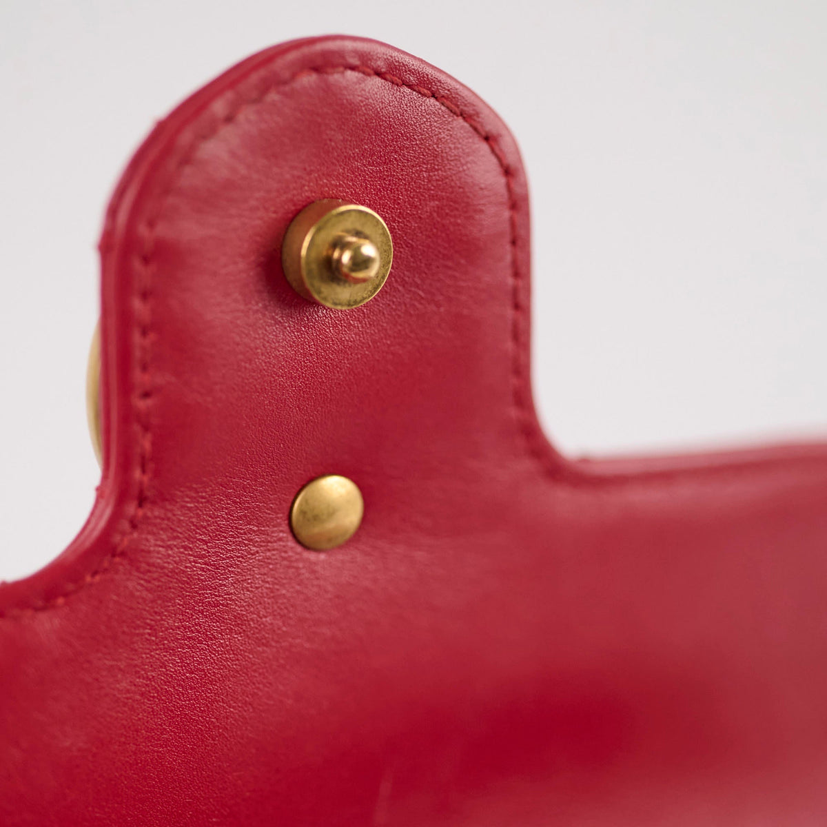 Gucci Supermini Marmont Red - photo 9