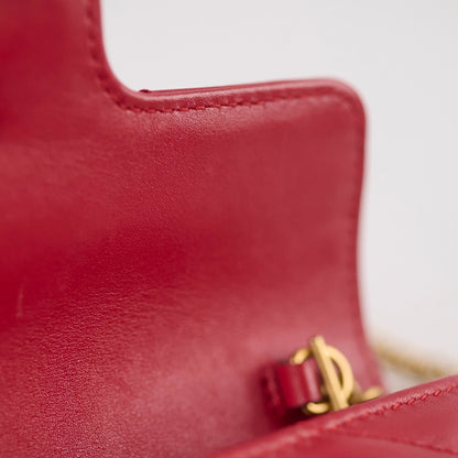 Gucci Supermini Marmont Red - photo 8