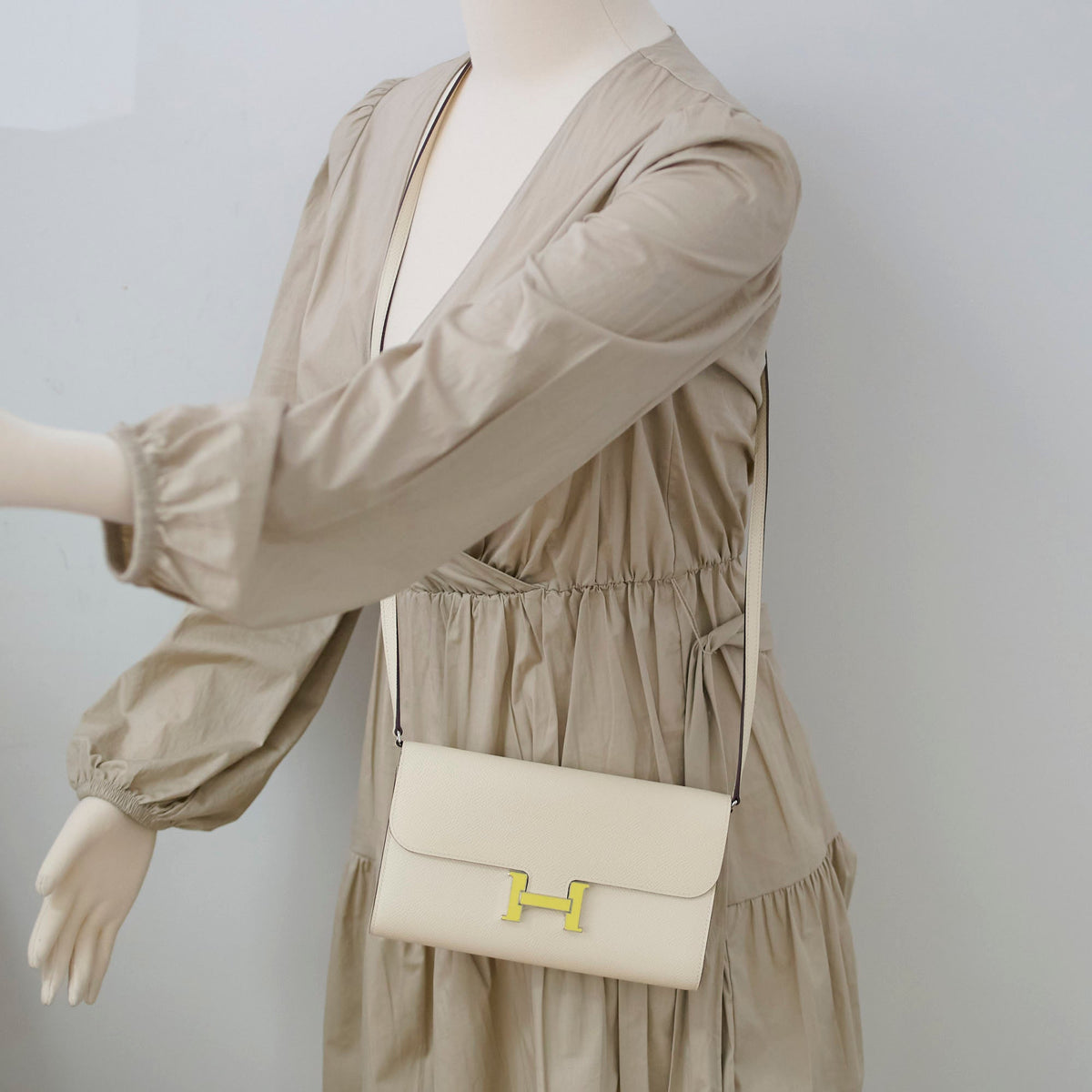 Hermes Constance To Go Nata Epsom U Stamp - photo 15