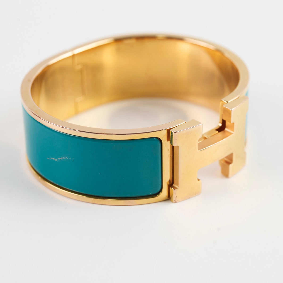 Hermes H Clic GM Turquoise - photo 3