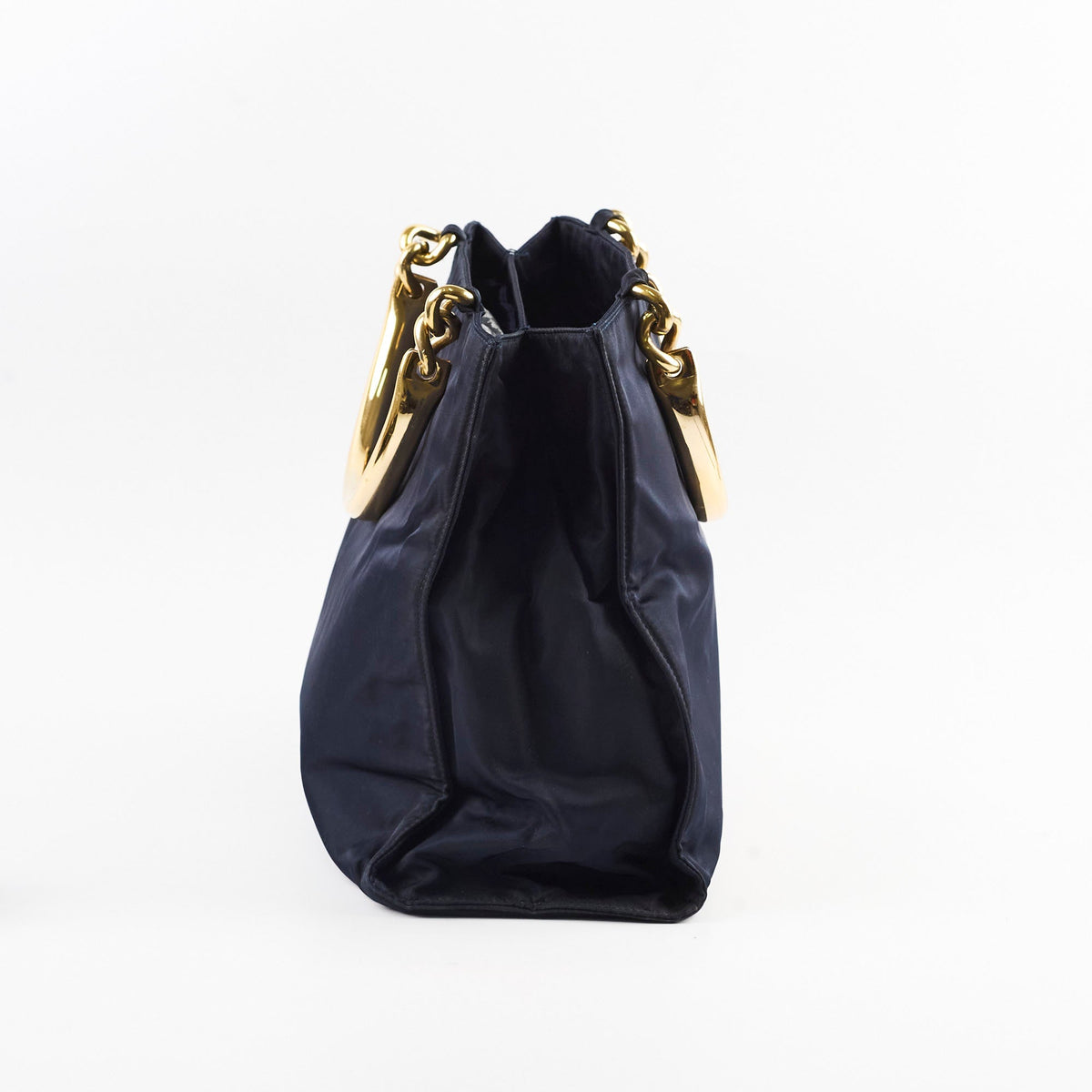 Prada Vintage Nylon Tote Navy - photo 5