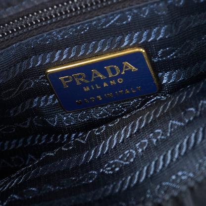 Prada Vintage Nylon Tote Navy - photo 7