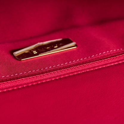 Chanel 19 Large Coral Pink Goatskin - photo 8