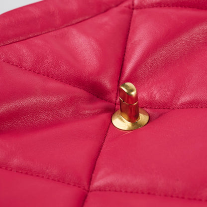 Chanel 19 Large Coral Pink Goatskin - photo 7