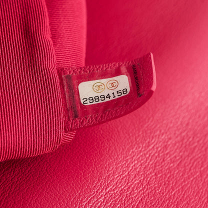 Chanel 19 Large Coral Pink Goatskin - photo 5