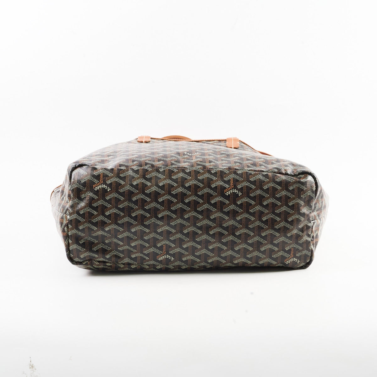 Goyard St Louis PM Black Tan Shoulder Bag - photo 5