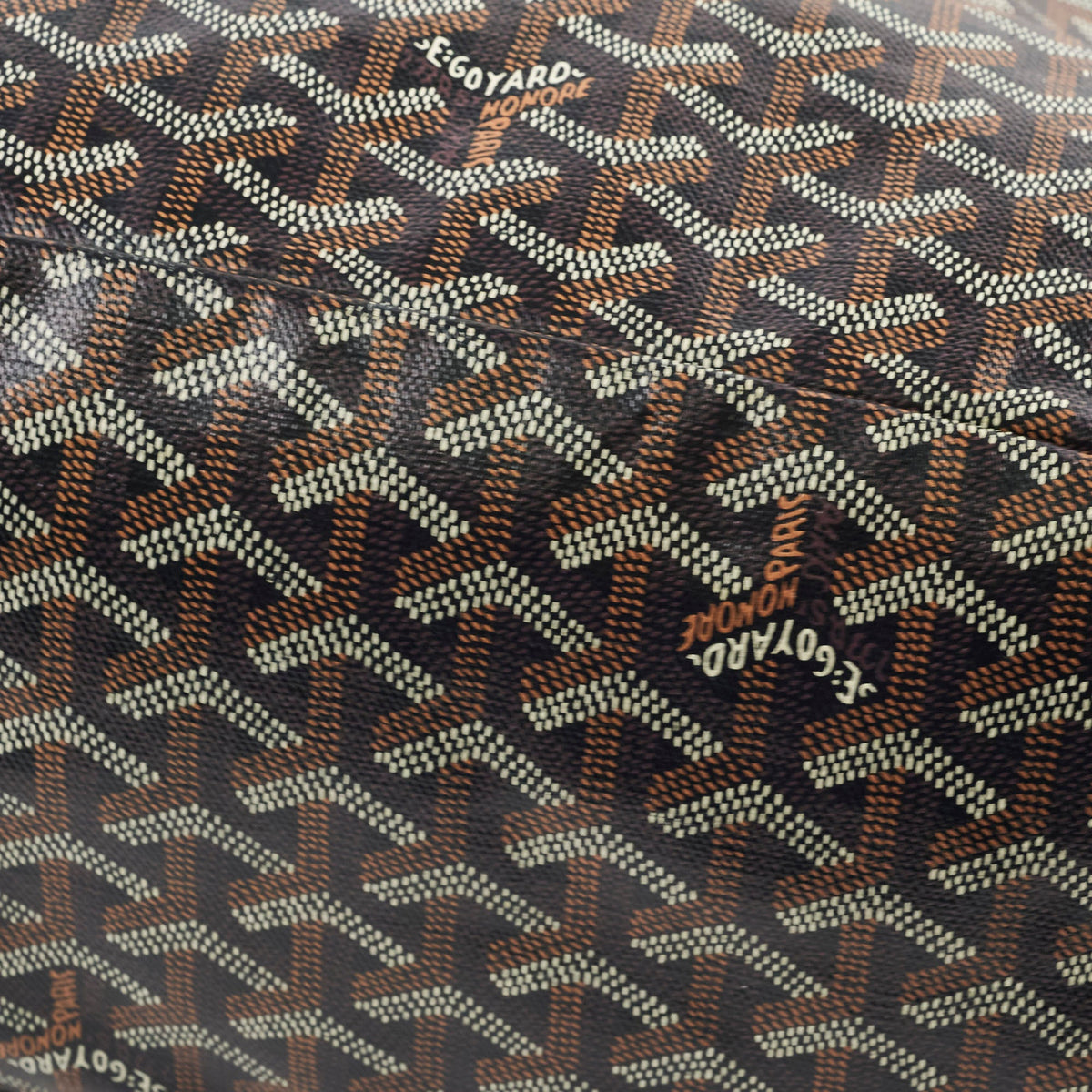 Goyard St Louis PM Black Tan Shoulder Bag - photo 12