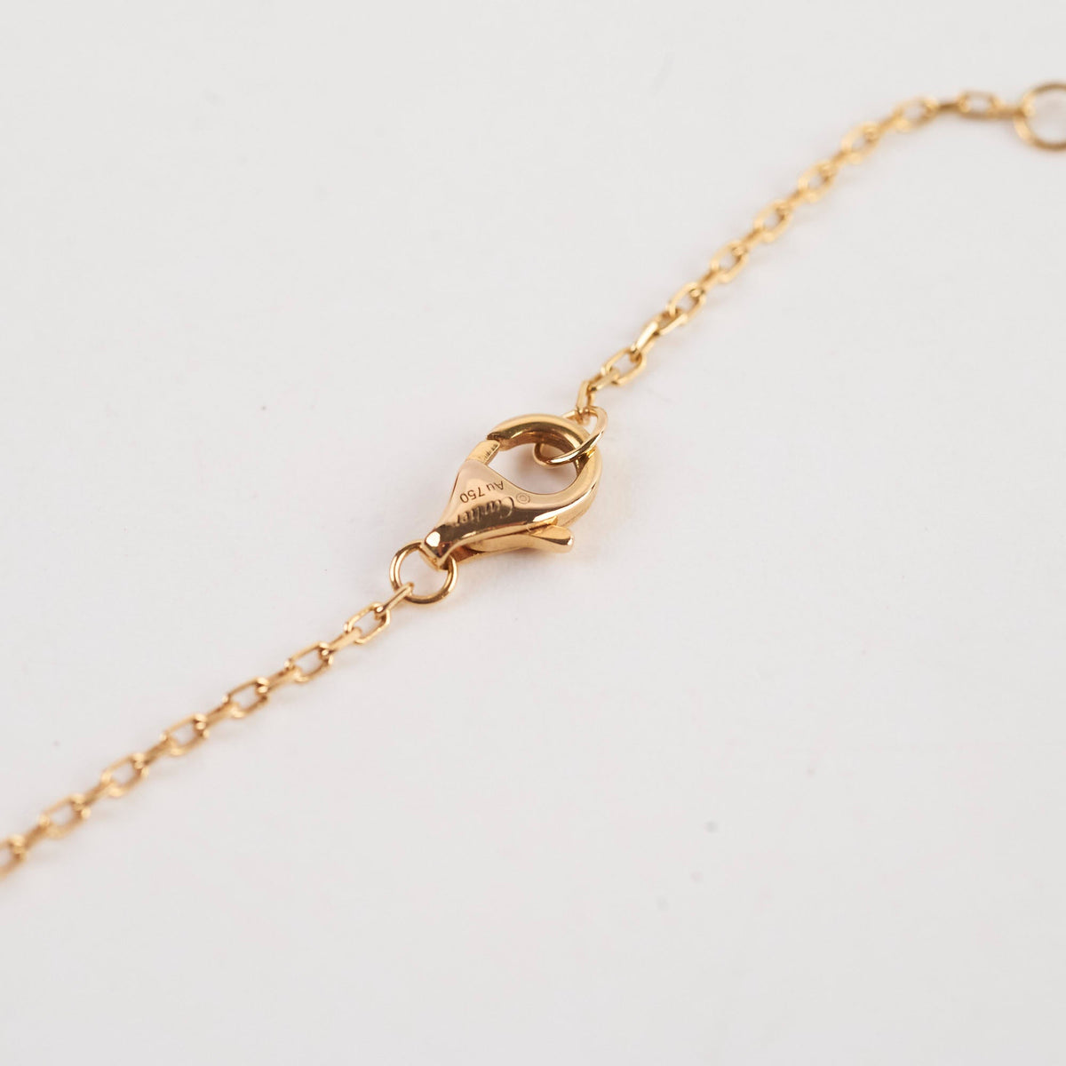 Cartier Trinity 18k Diamond Necklace Tri-Colour - photo 6