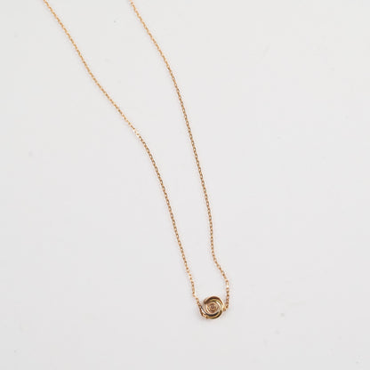 Cartier Trinity 18k Diamond Necklace Tri-Colour - photo 4